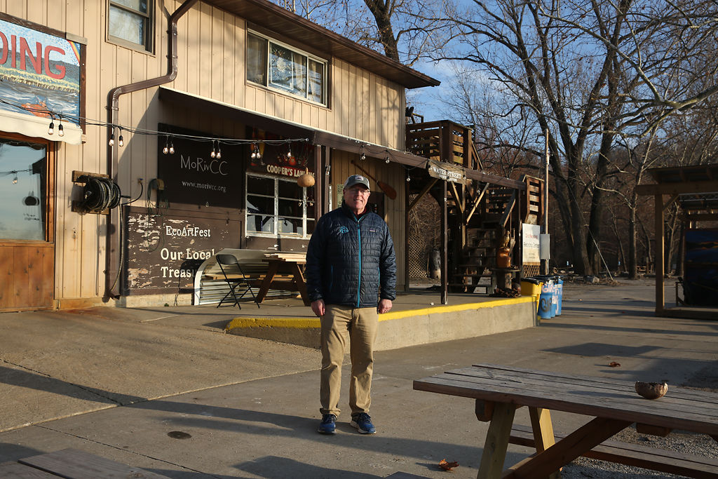 Richard Kind stands in Cooper's Landing for a portrait